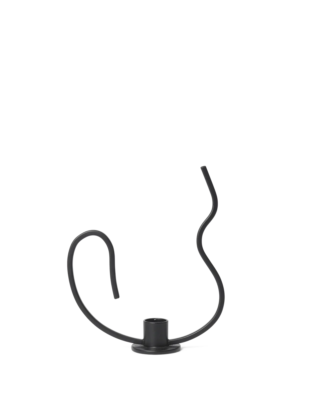 Valse Kerzenhalter klein schwarz, ferm Living