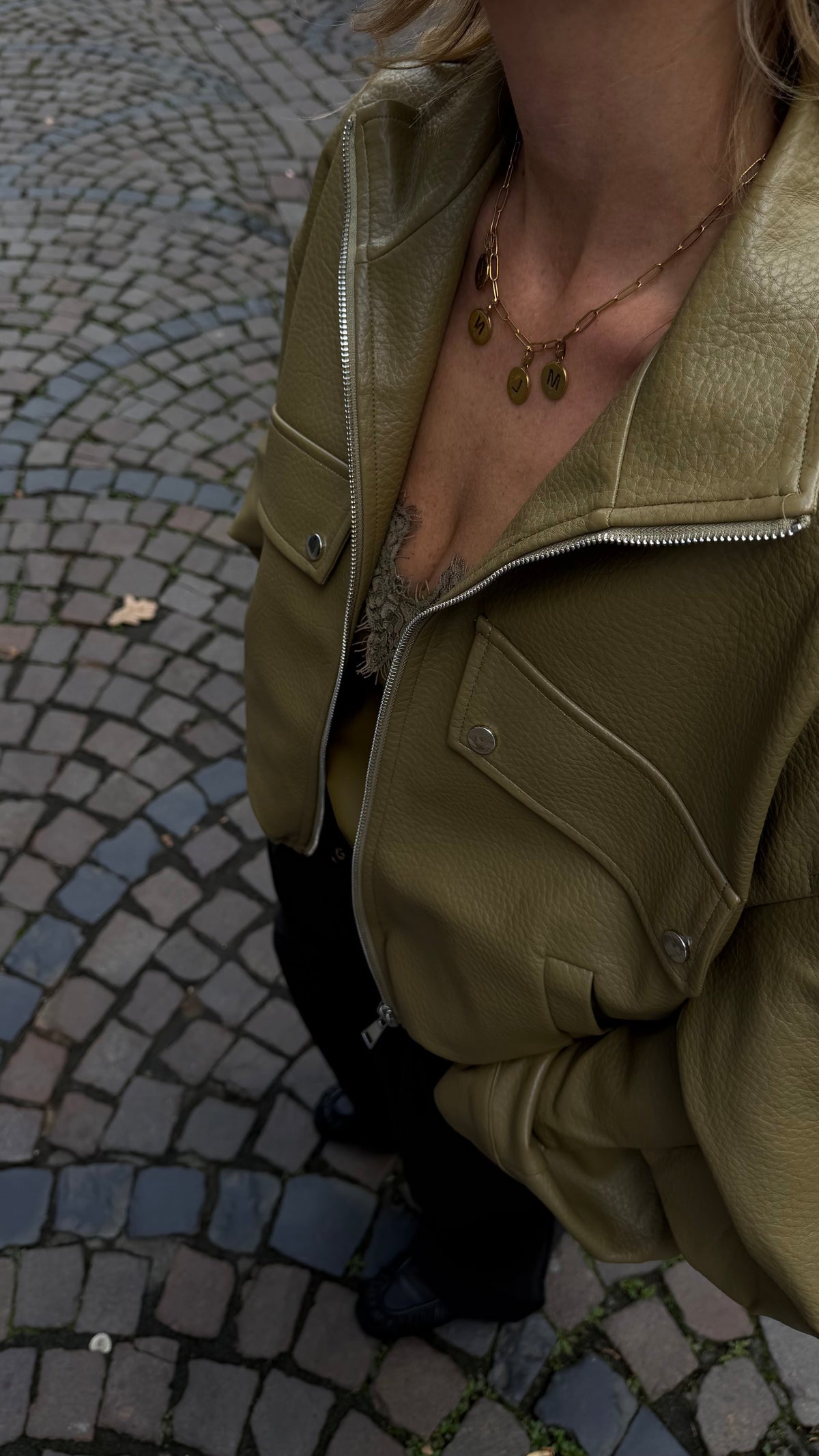 BAD HABIT Jacket Pistazie