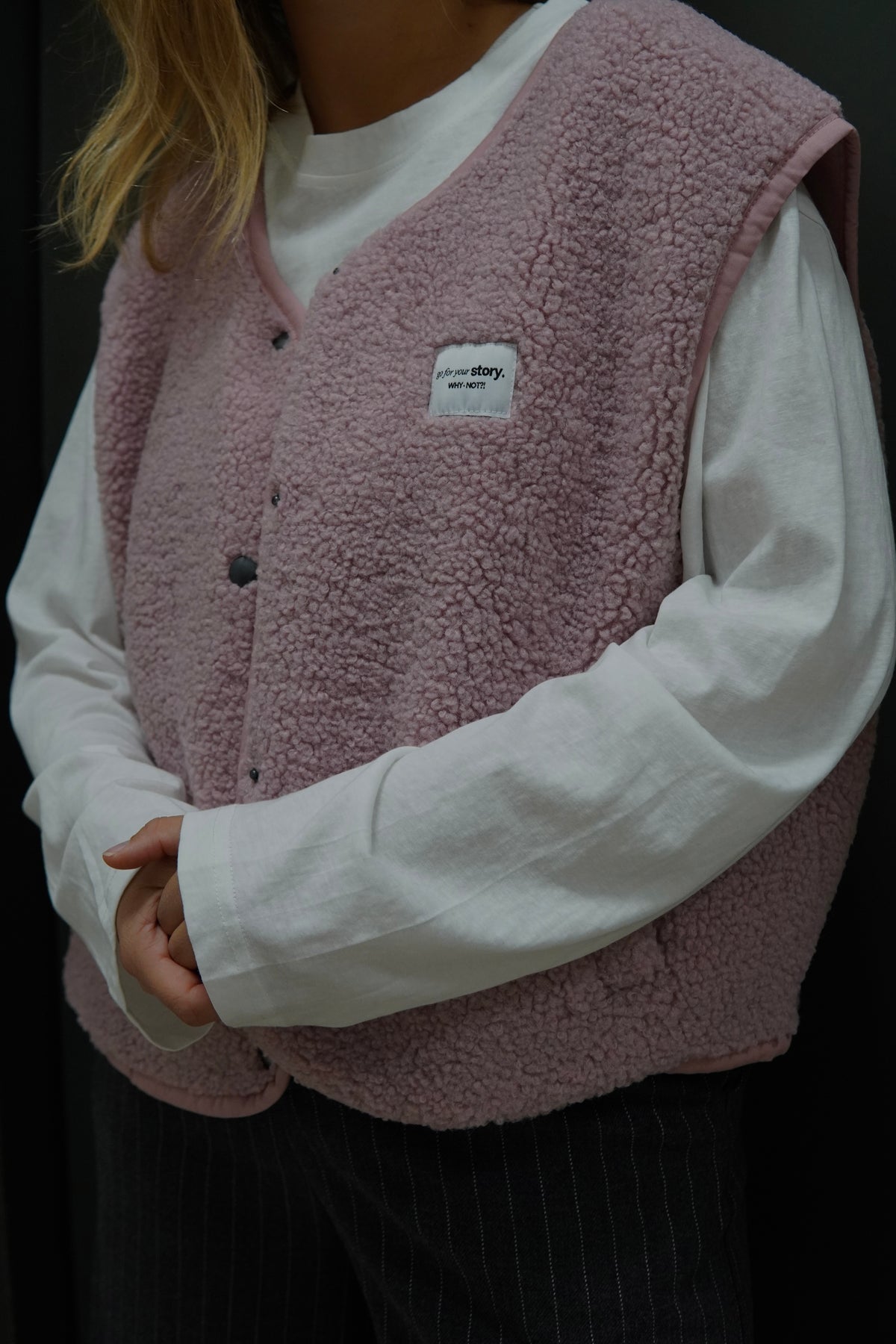 THE STORY Vest rose