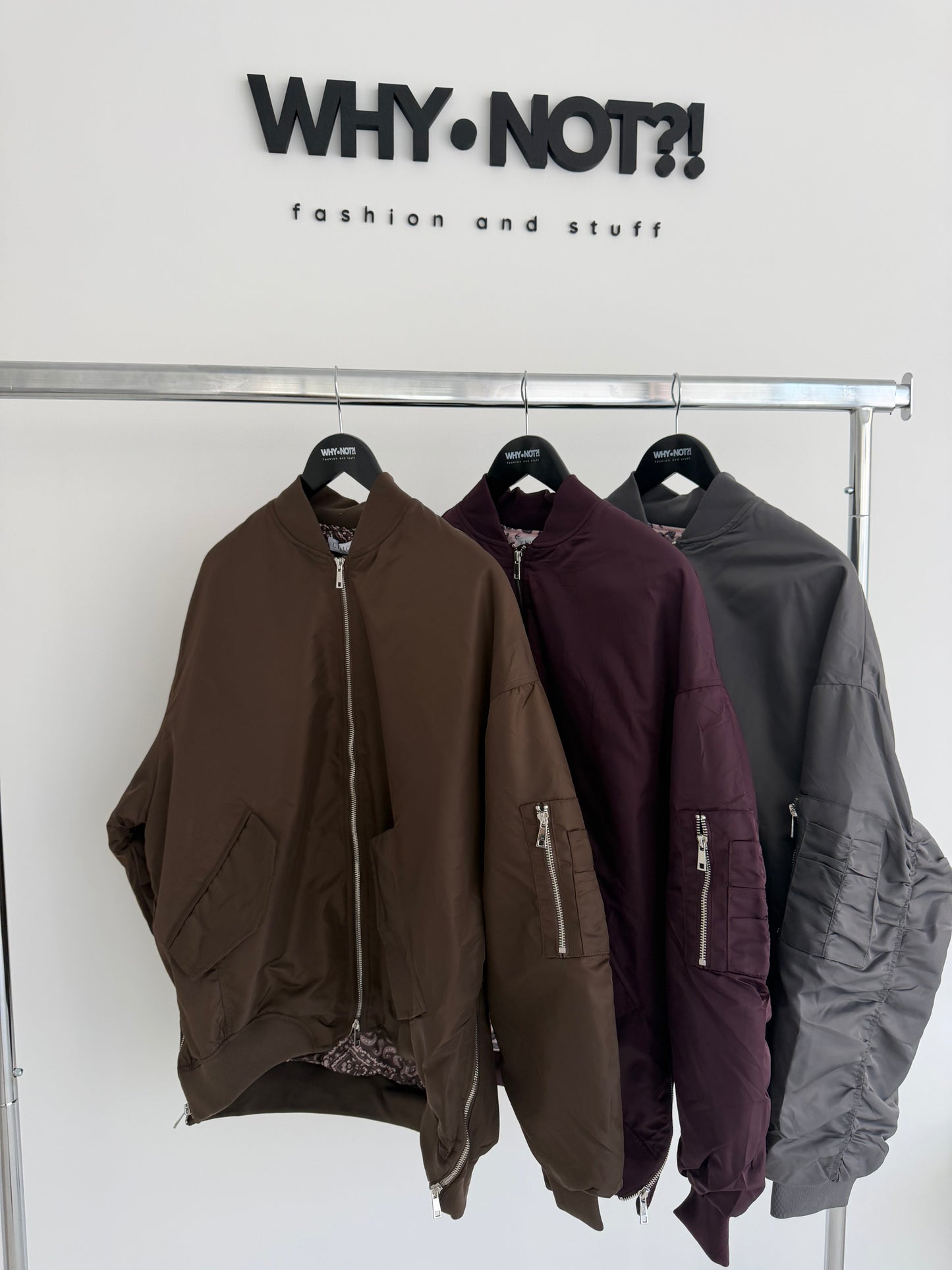 Bomberjacke braun