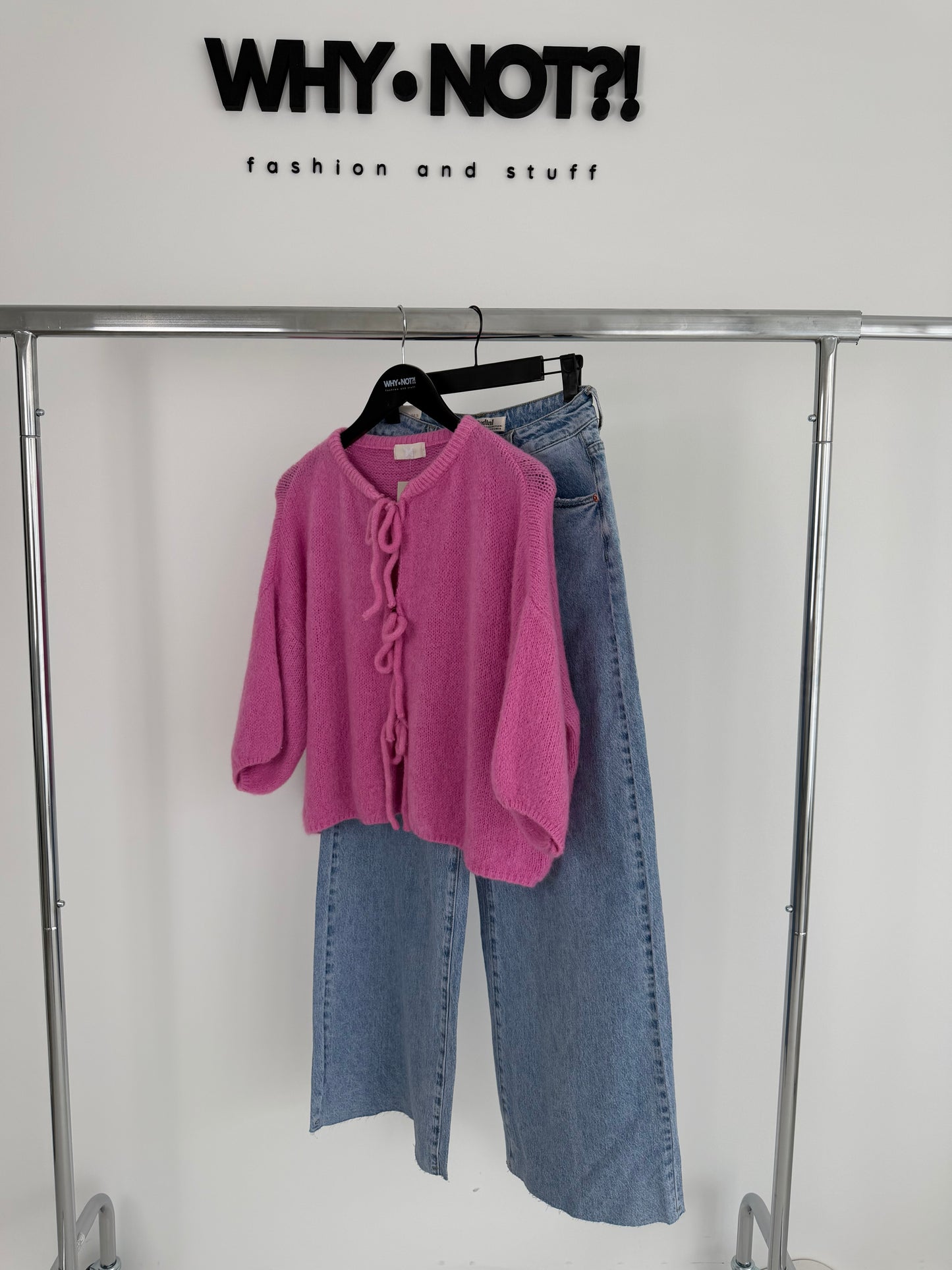 Cardigan Schleifen Berry