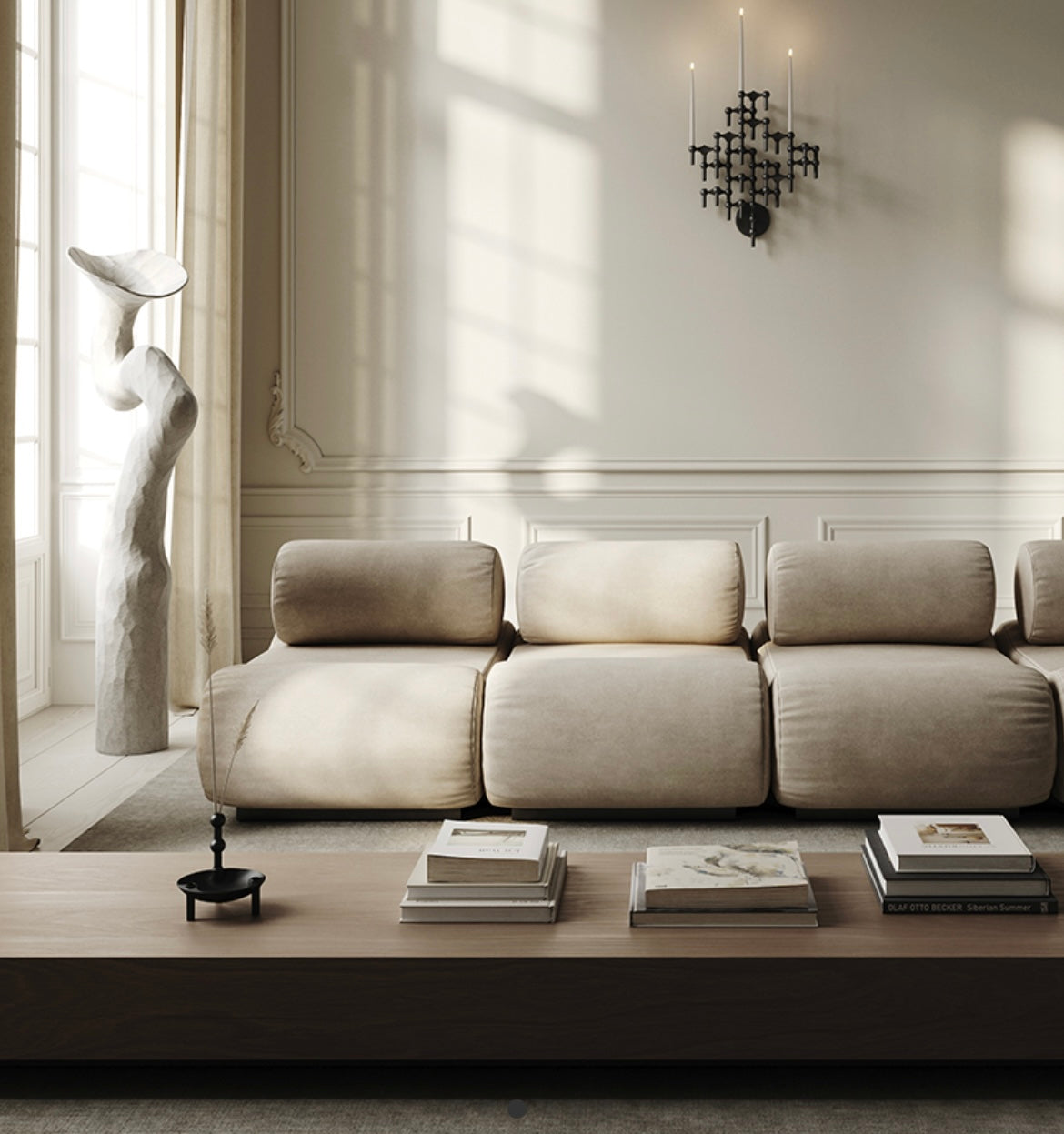 STOFF NAGEL Wandhalterung schwarz