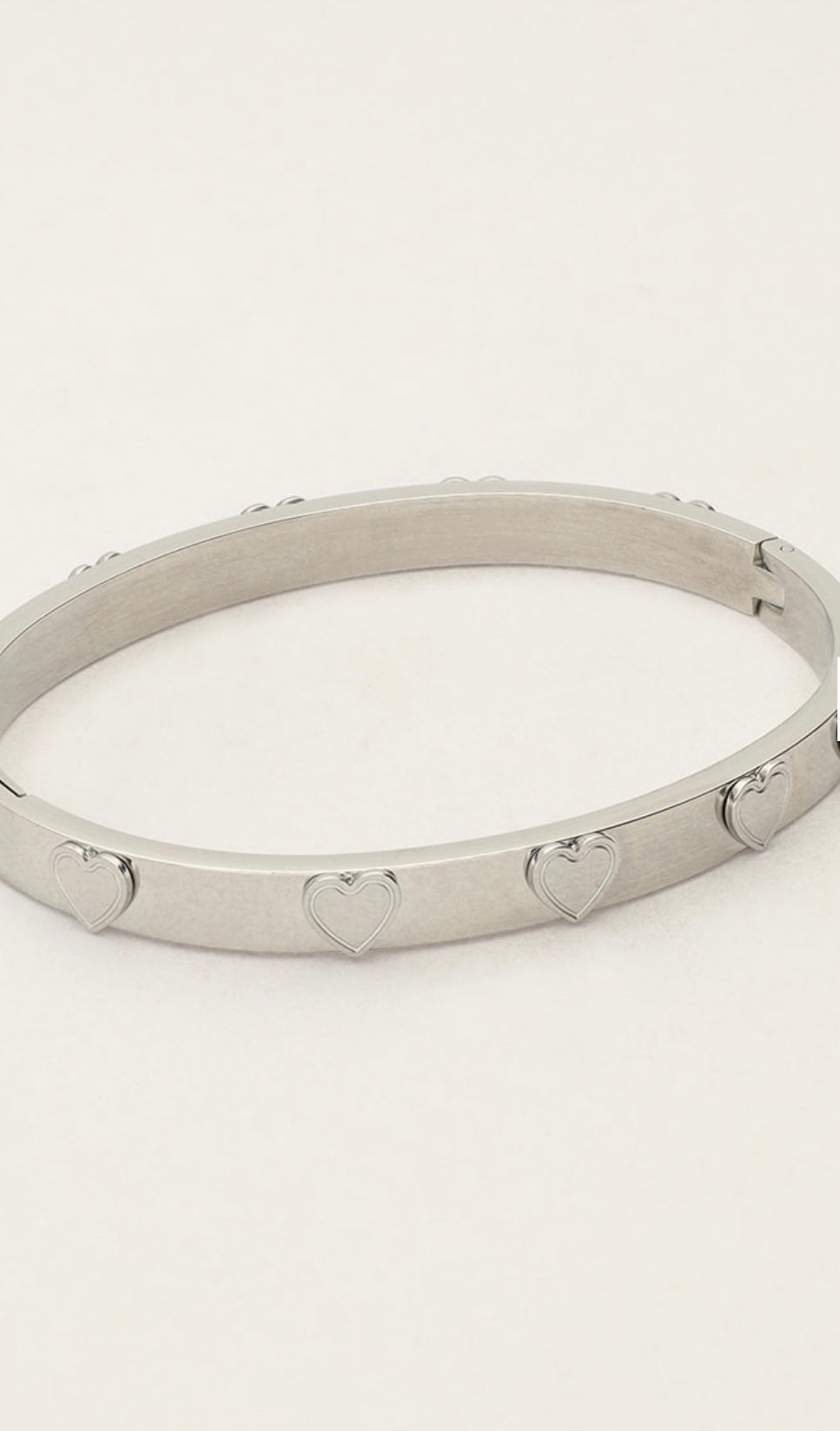 Armreif Herz Silber