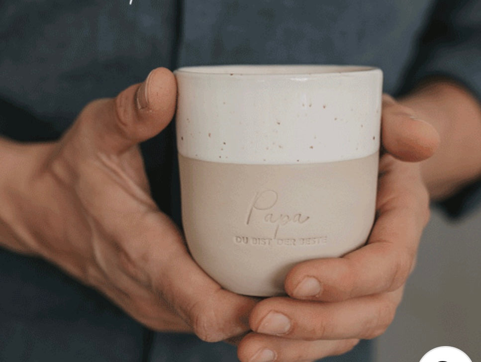 Becher Papa du bist der beste