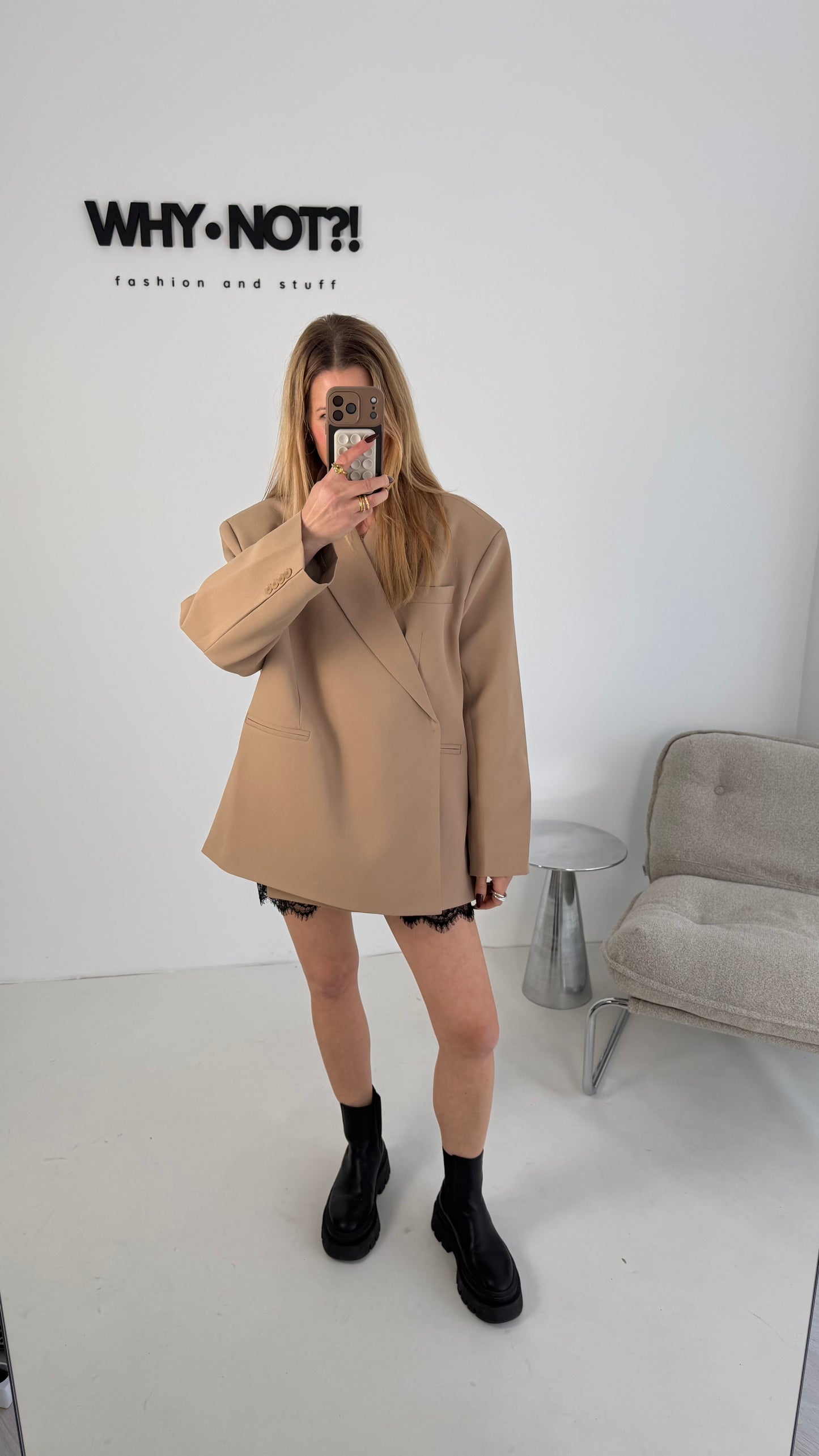 Blazer Jasmin dark beige