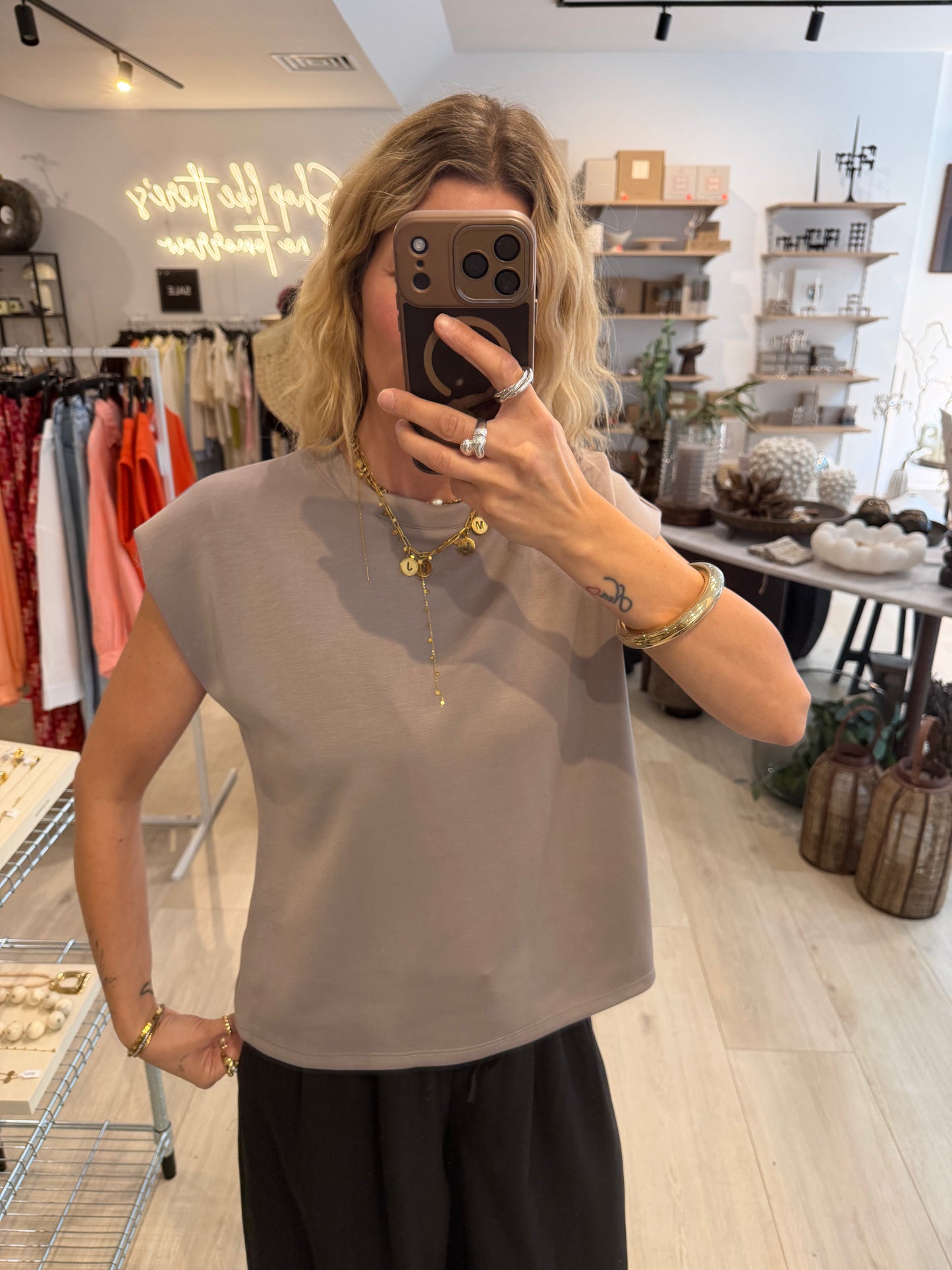 Buttershirt taupe