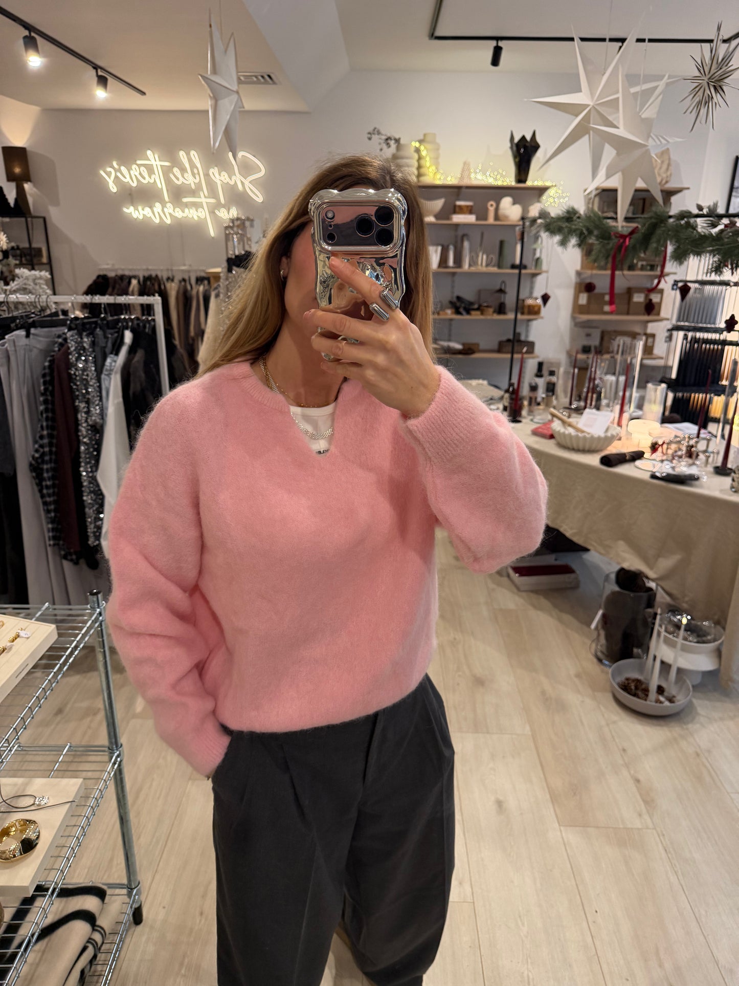 Pullover Shirin rosa