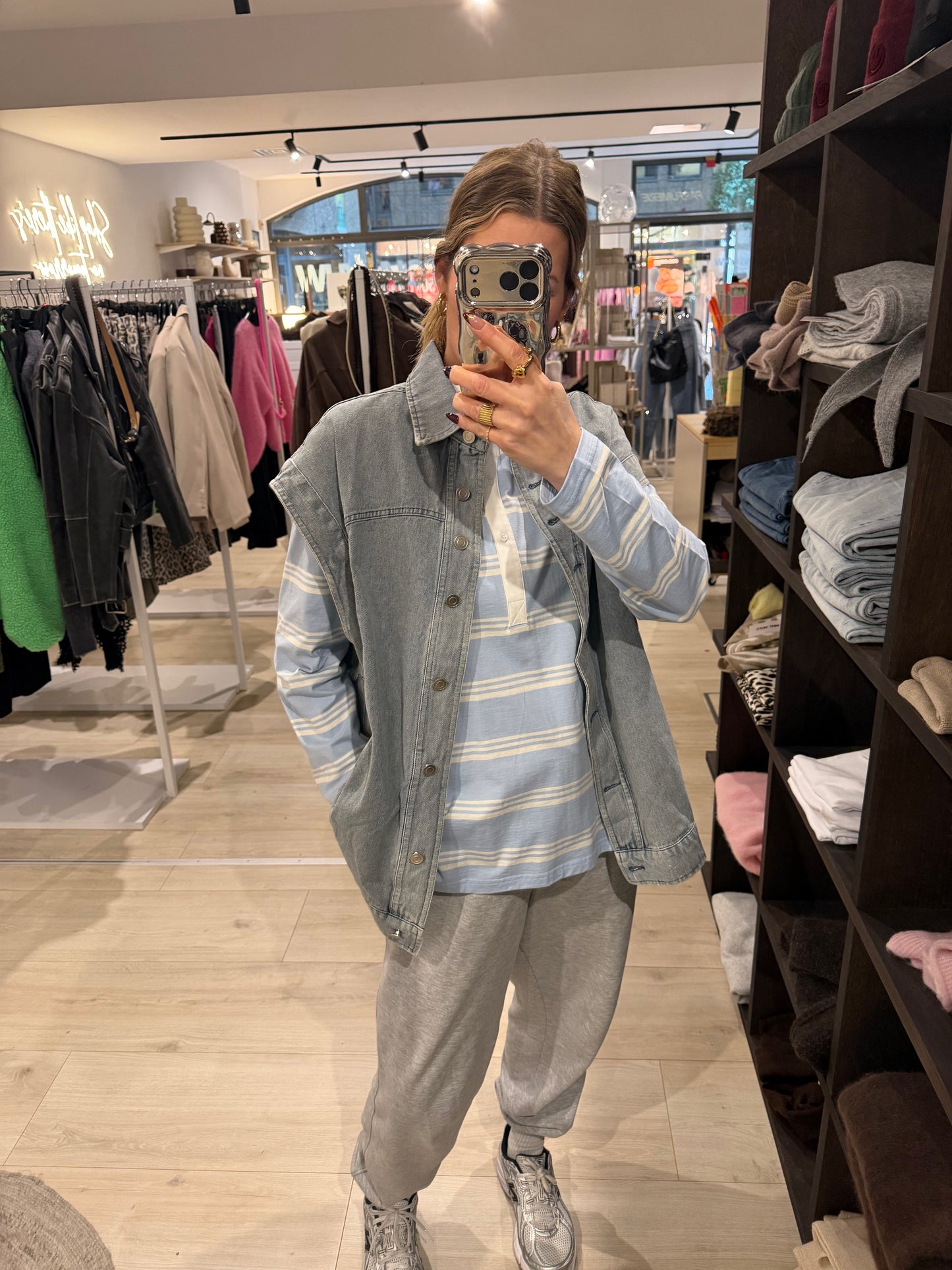 Poloshirt Bejse blau, Culture