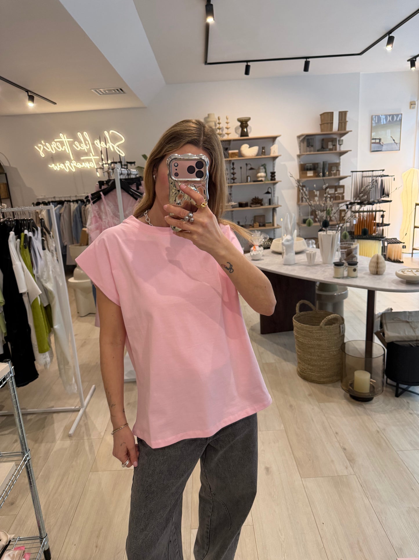 Basicshirt Zany Rosa