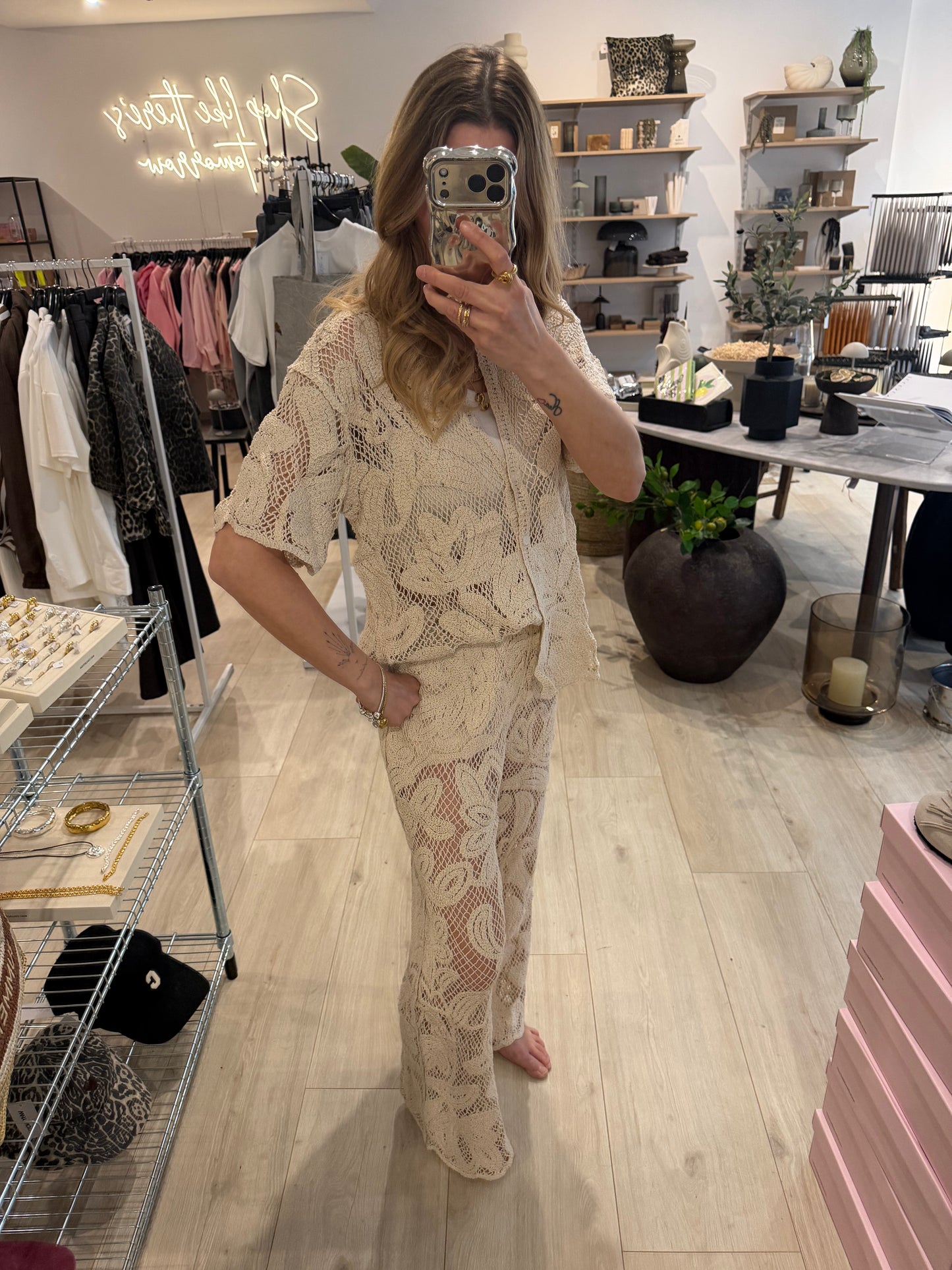 Set Valeska beige