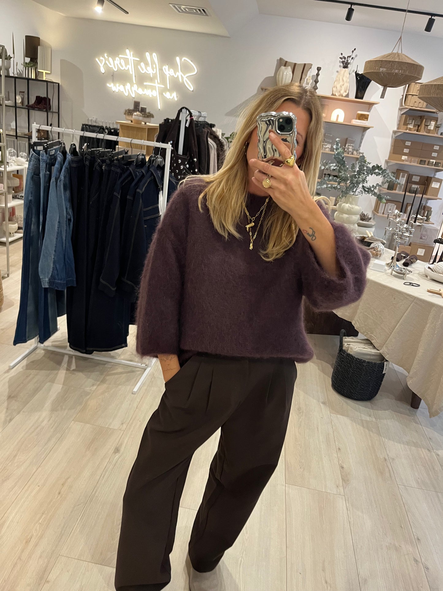 Mohair Shirt Rue