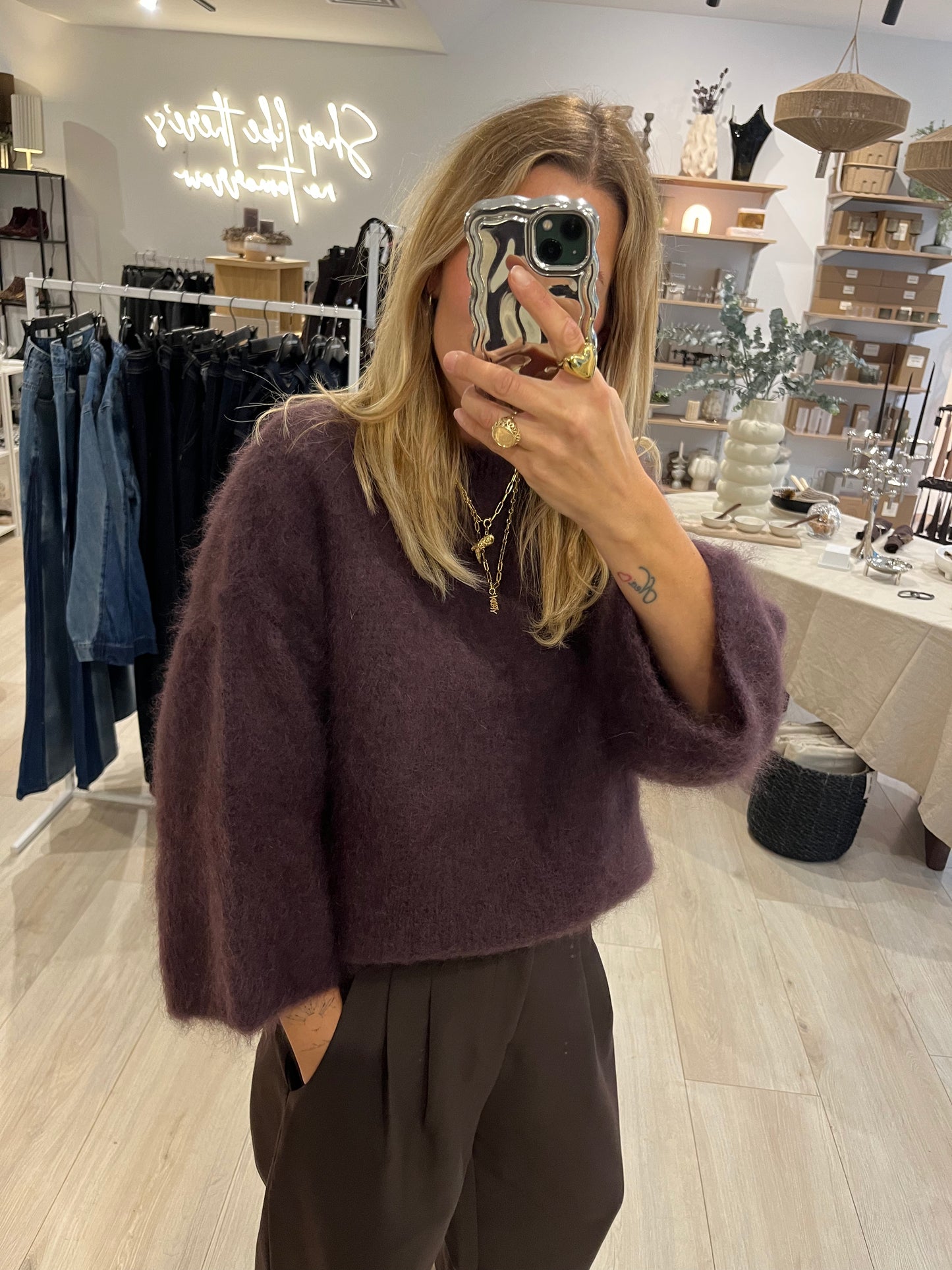 Mohair Shirt Rue