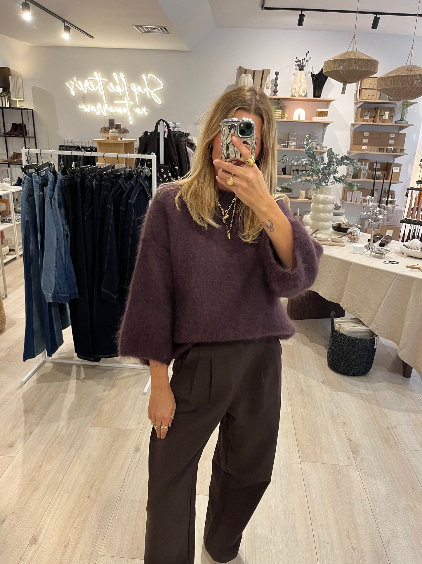 Mohair Shirt Rue