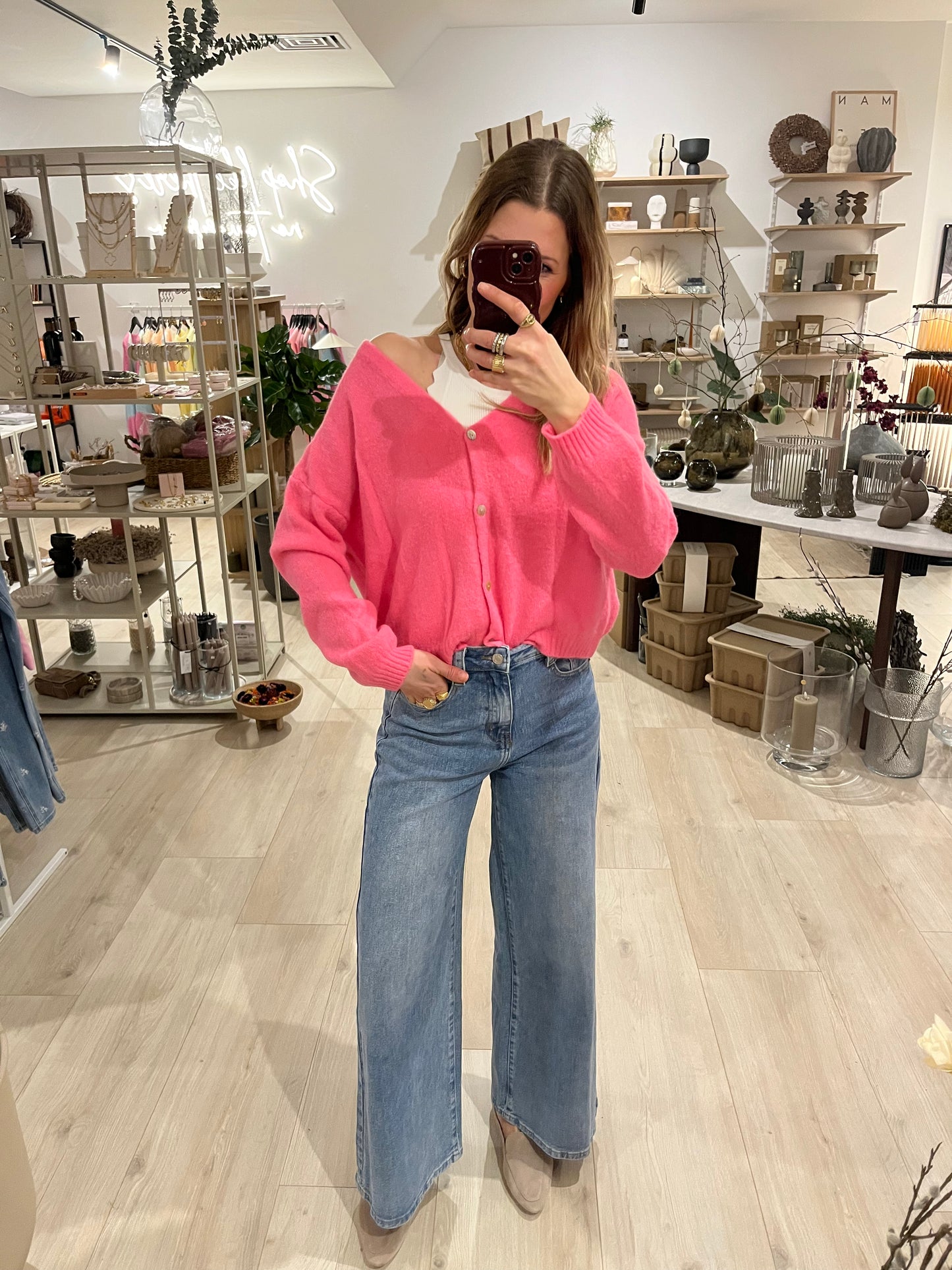 Cardigan Malu pink