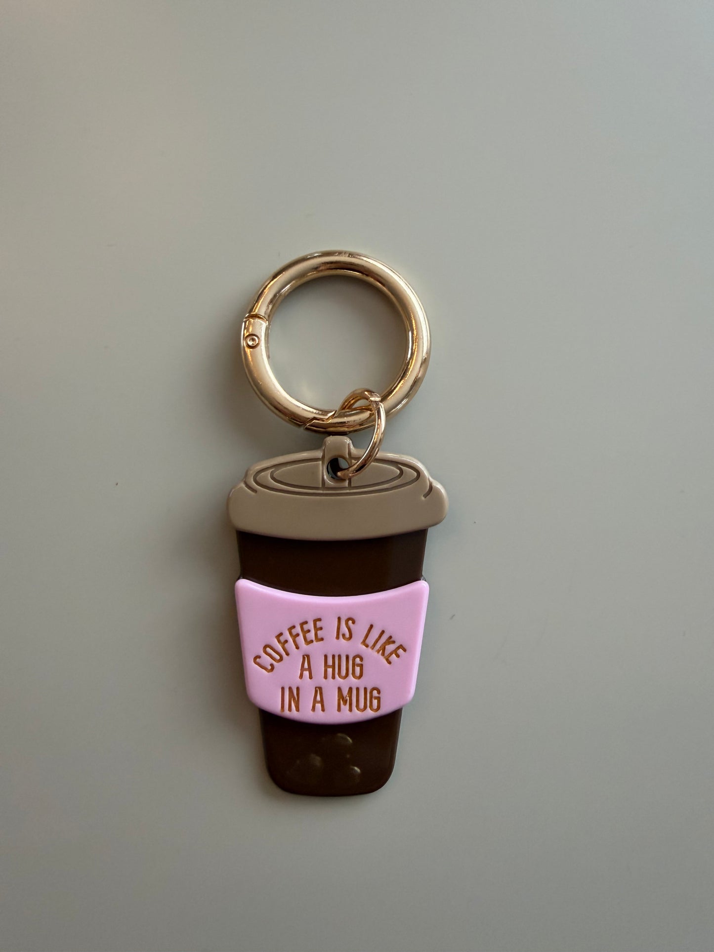 Schlüsselanhänger Cup rosa