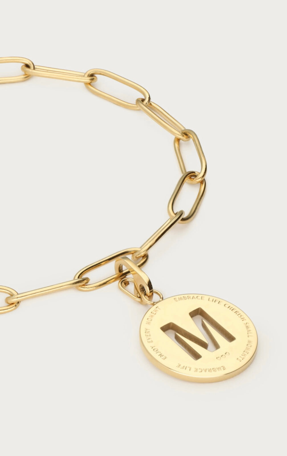 Love initalien charm