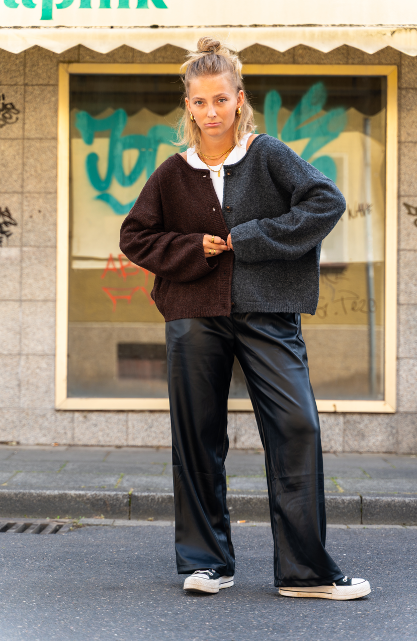 Cardigan Anthrazit