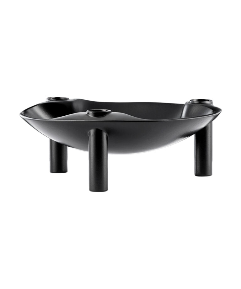Bowl matt schwarz, Stoff Nagel