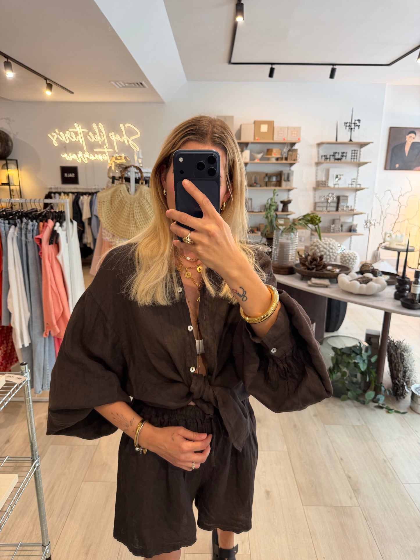 Leinenbluse Karen