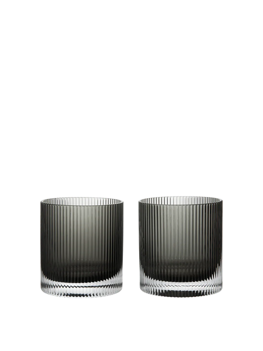 Ripple Tumbler smoked grey, 2er Set,