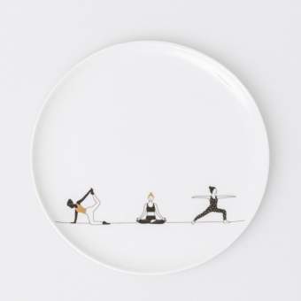 Teller  Yoga Räder