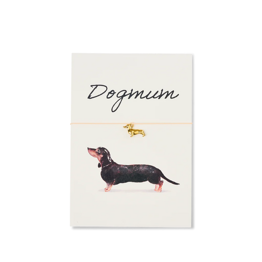 Armband- Karte, Dogmum Dackel, by Vivi