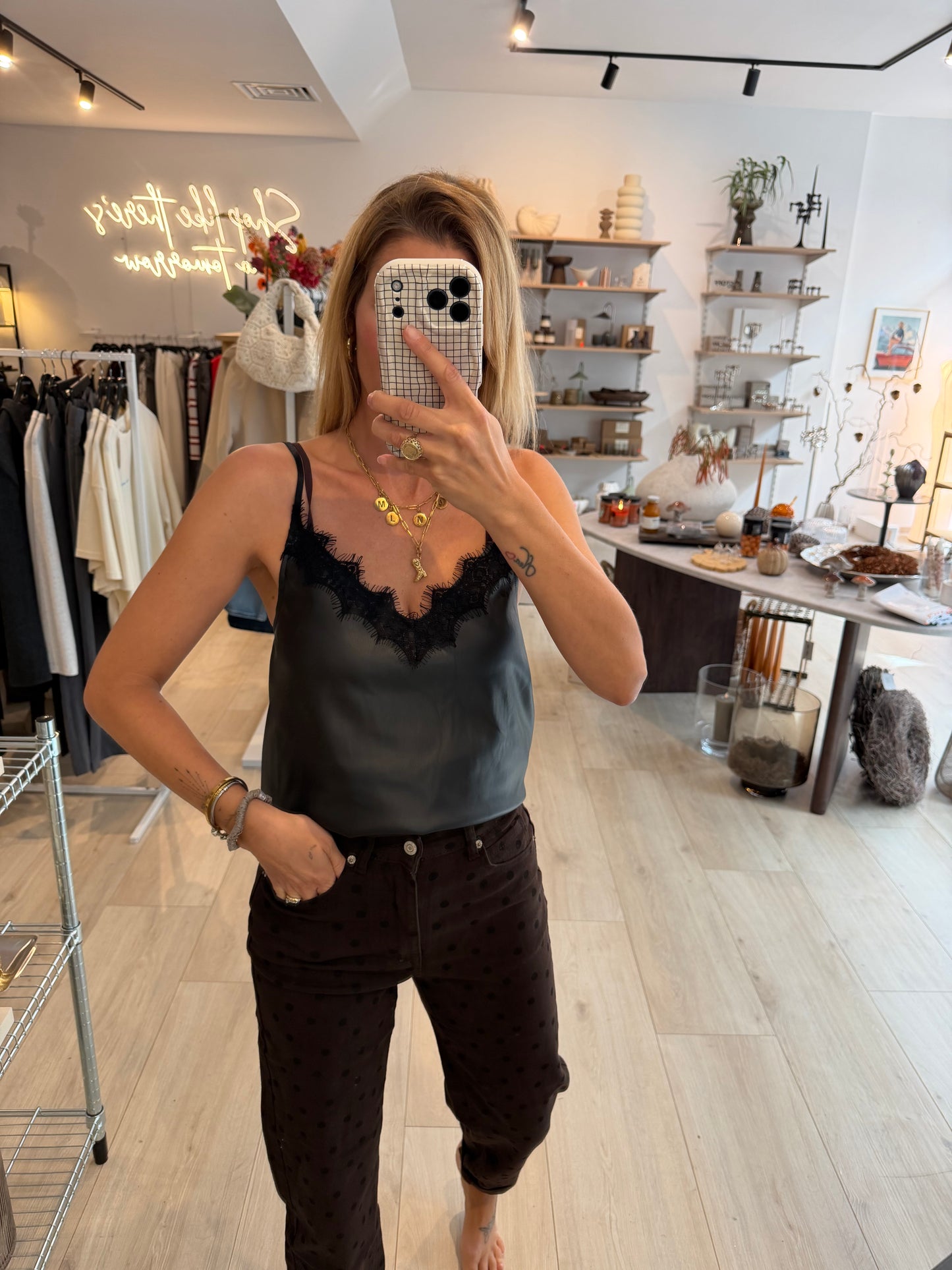 Top Jayne schwarz