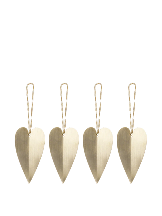 Messing Ornament 4er Set, ferm Living