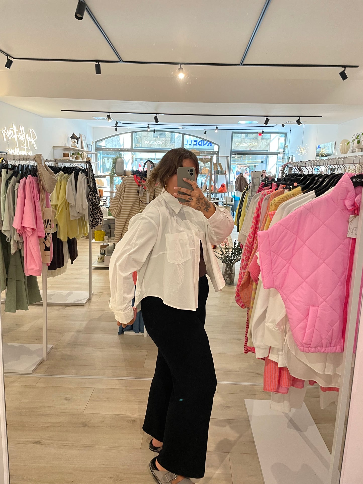 Bluse Panti weiß