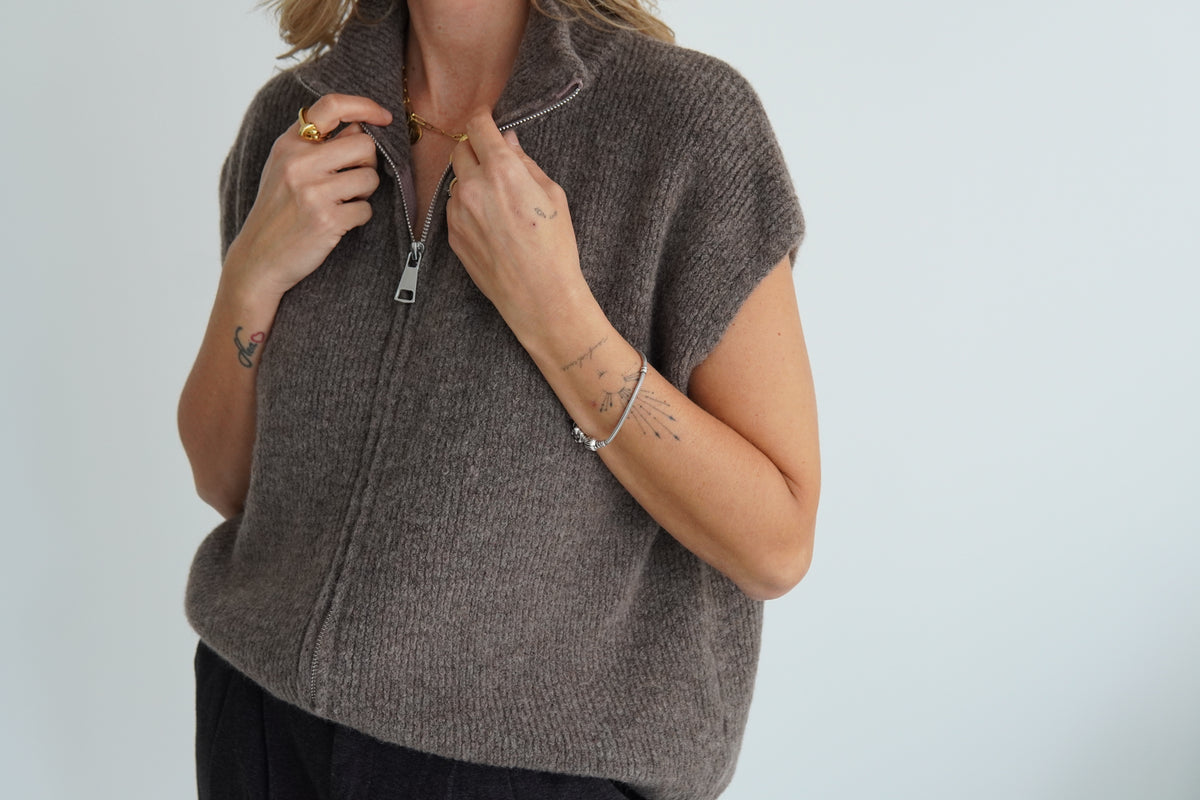 Zipper Cardigan Stef