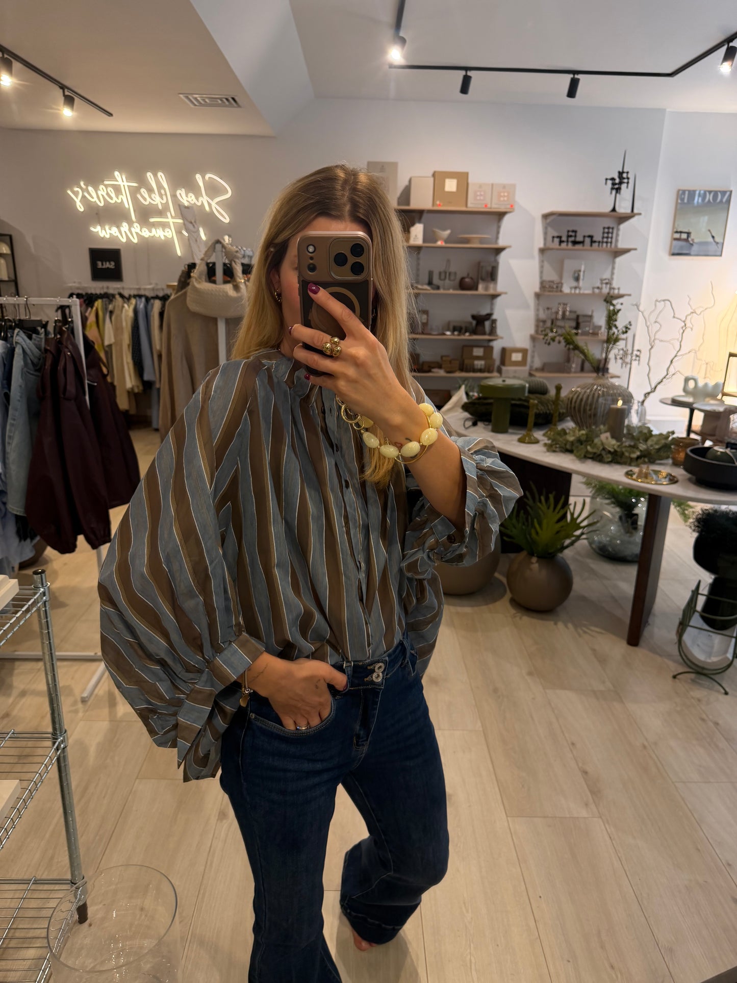 Bluse Scandi