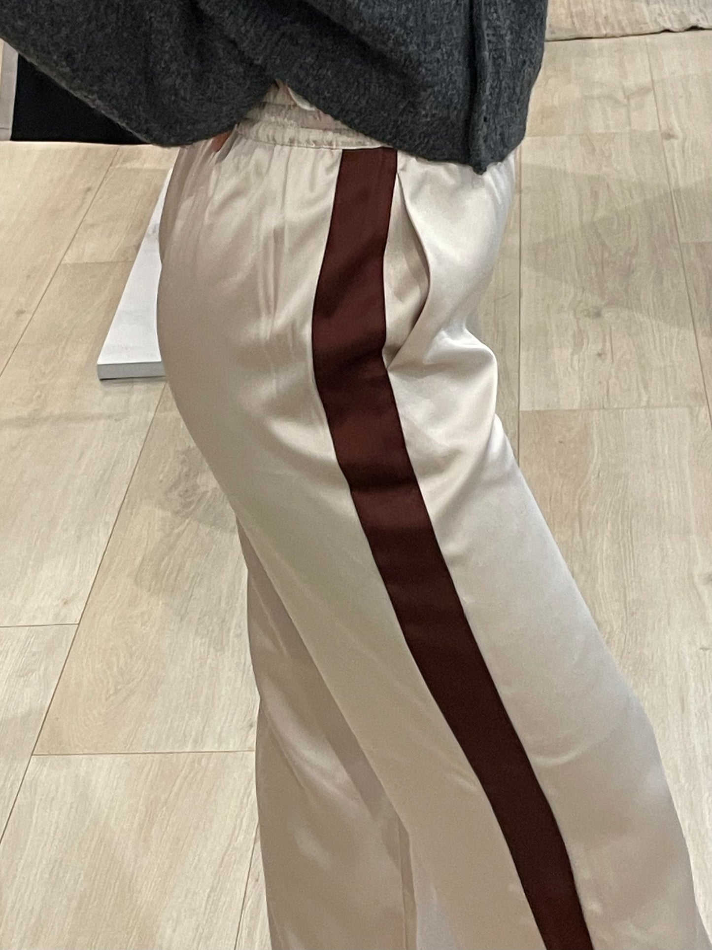 Culture Stoffhose Creme