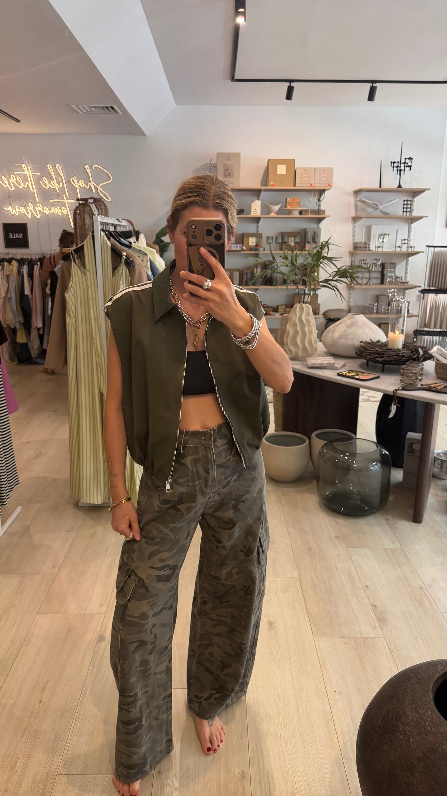 Weste Khaki