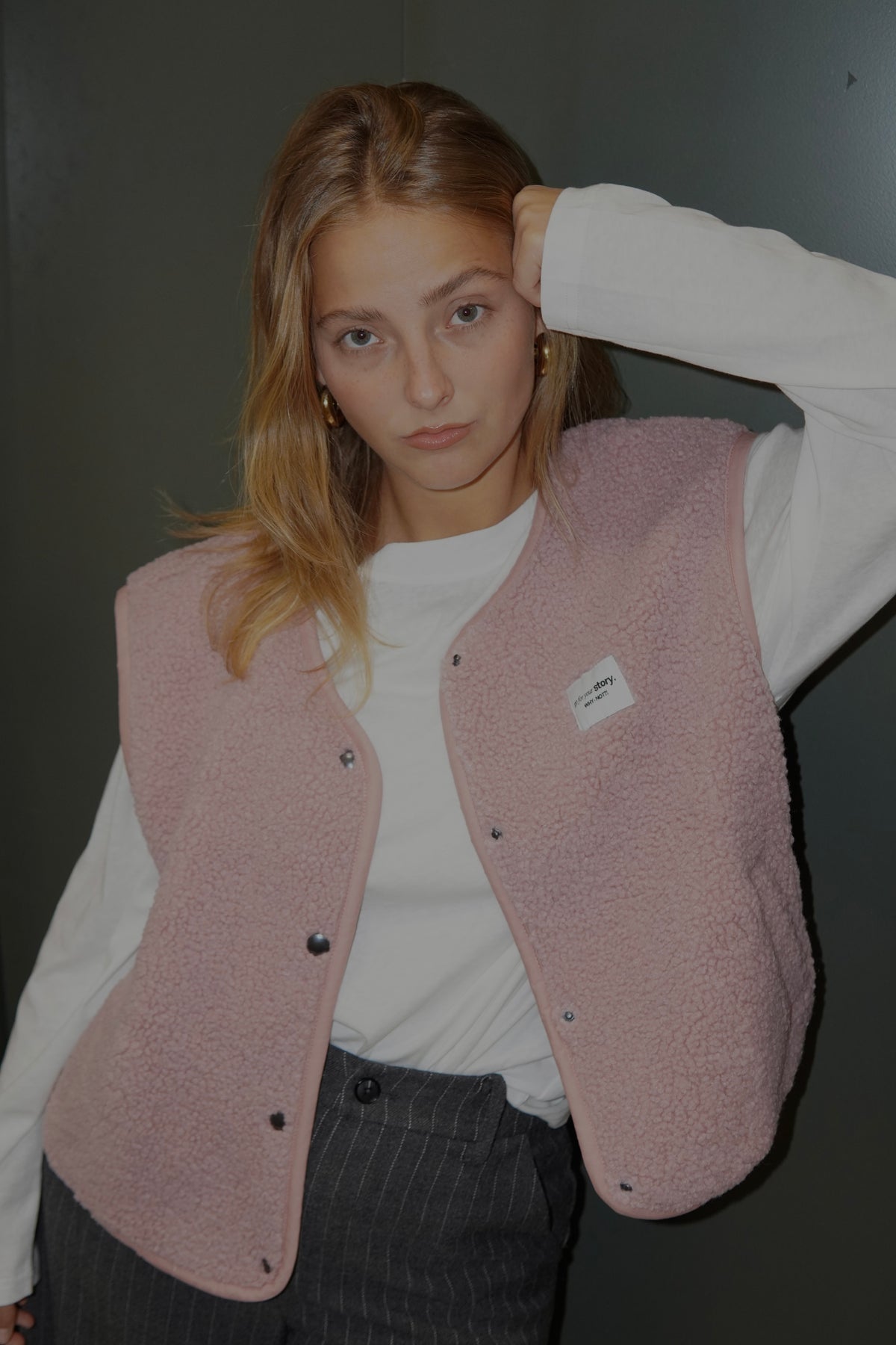 THE STORY Vest rose