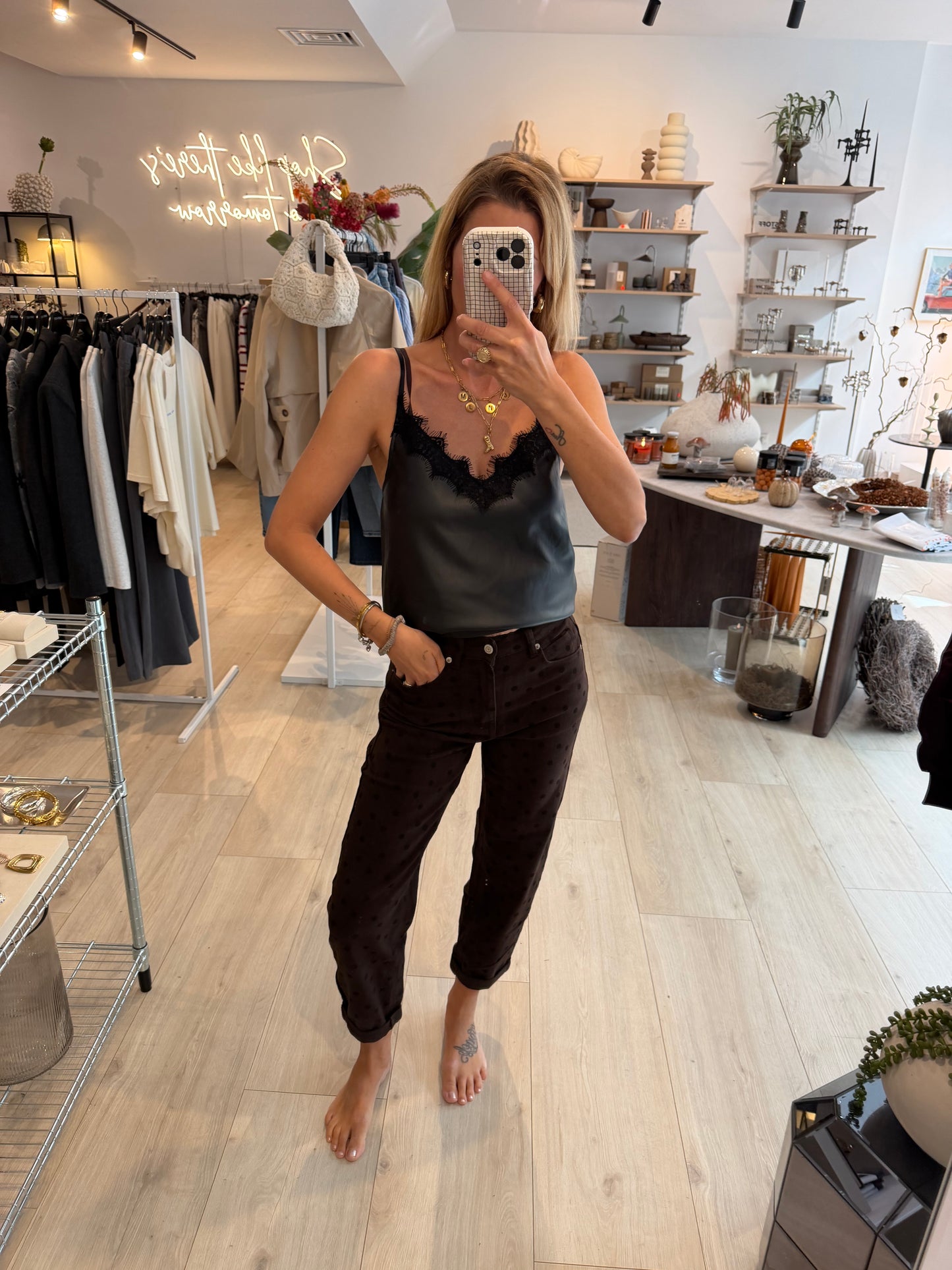 MOM Jeans Polka dots