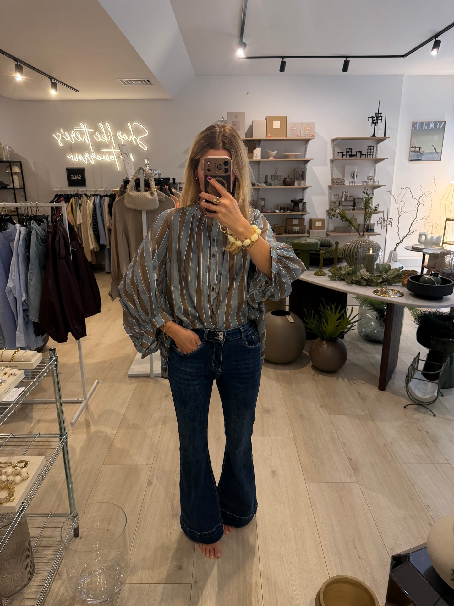 Bluse Scandi