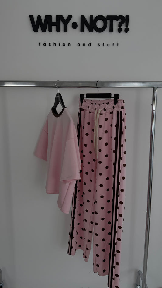 Hose Dots Rosa