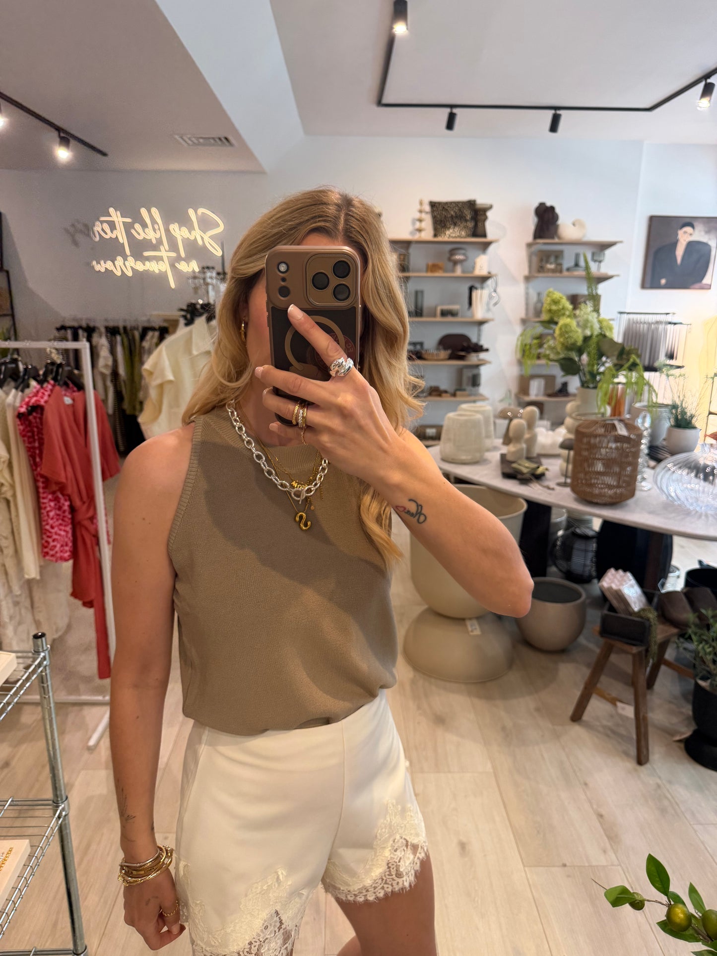 Top Nice taupe