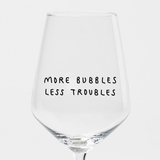 Weinglas More Bubbles