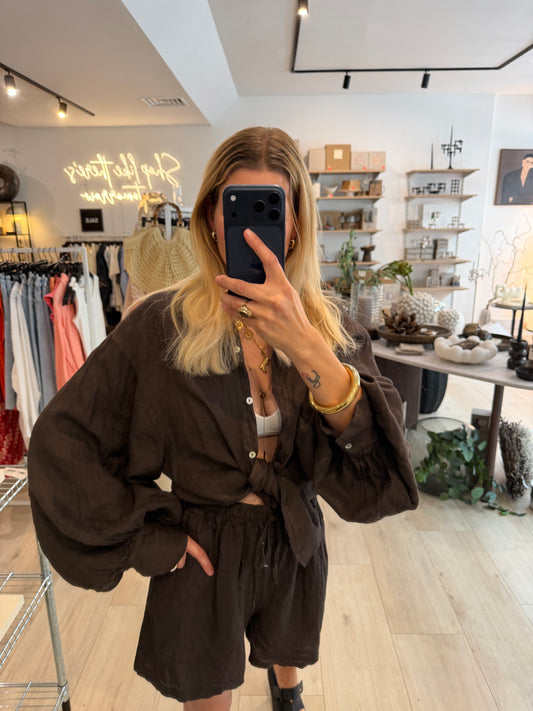 Leinenbluse Karen