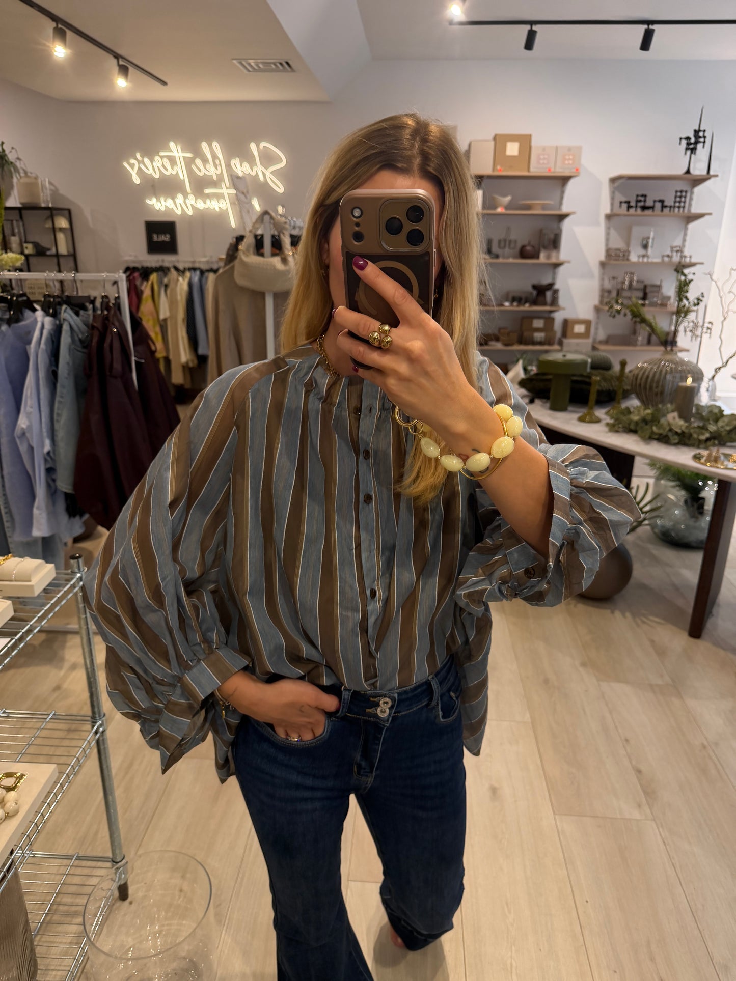 Bluse Scandi