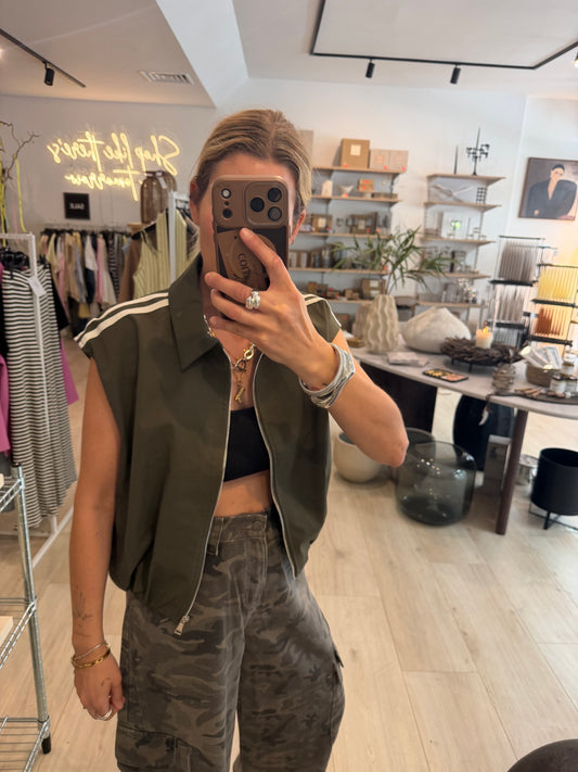 Weste Khaki