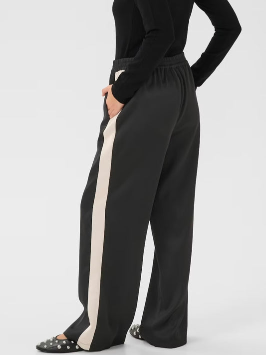 Culture Stoffhose schwarz