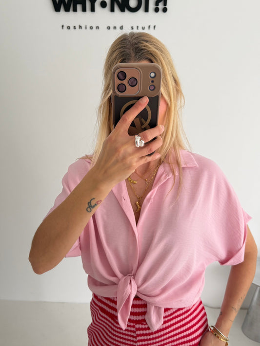 Leichte Bluse rosa