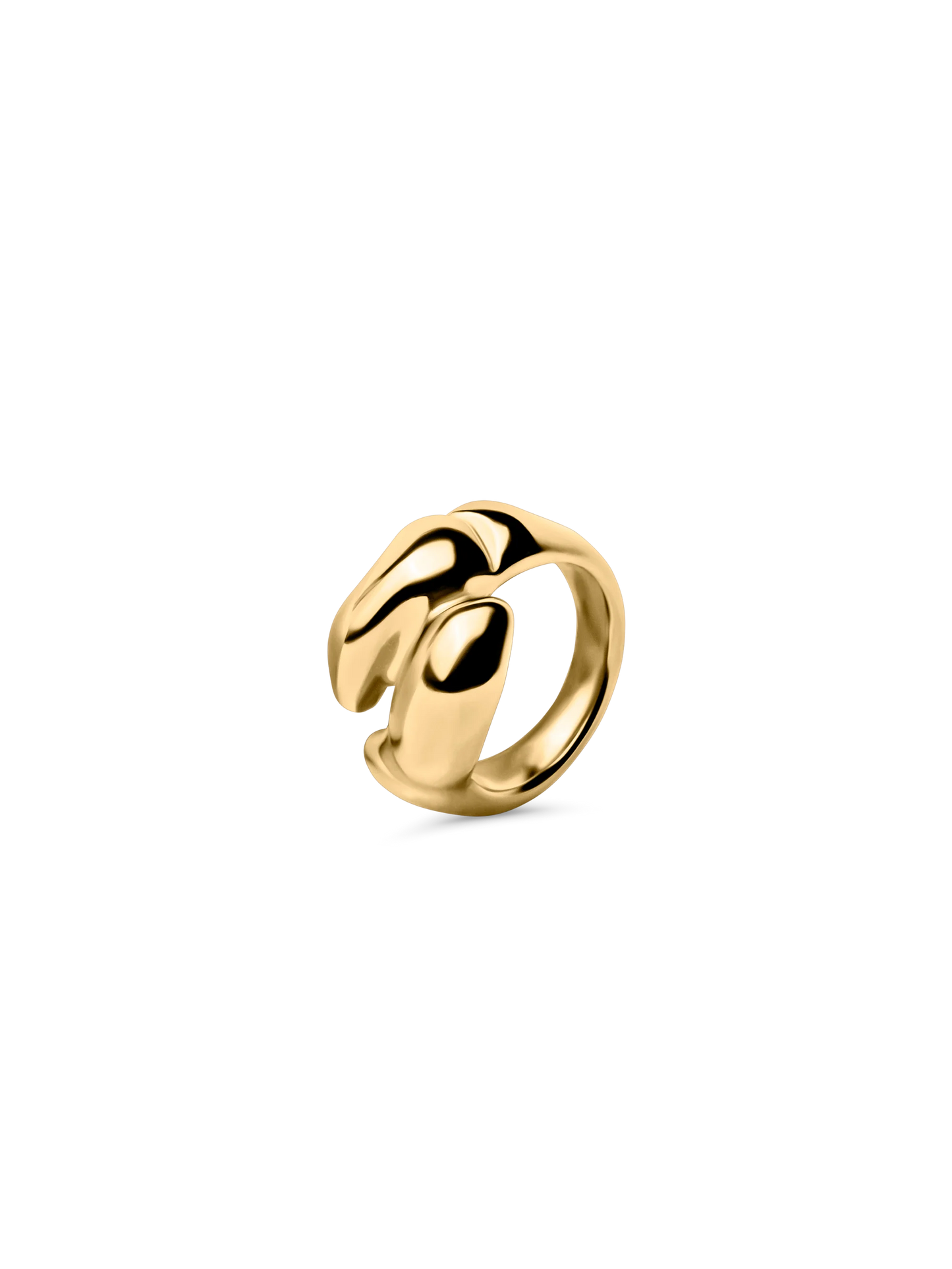 Dune Duo Ring gold, Muli Collection