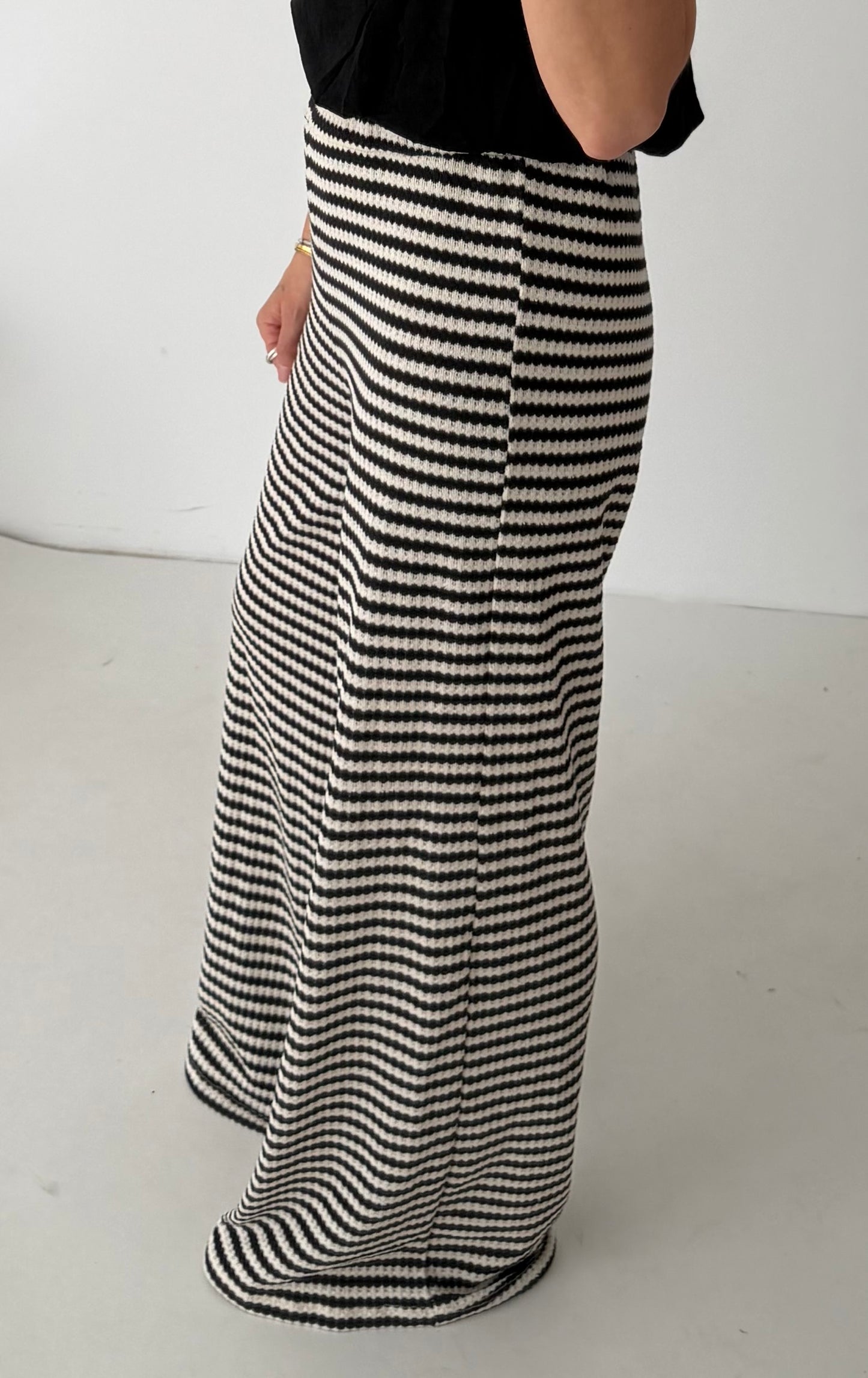 Hose stripes schwarz