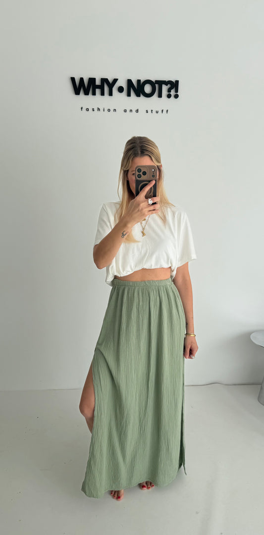 Maxi Musselinrock Salbei