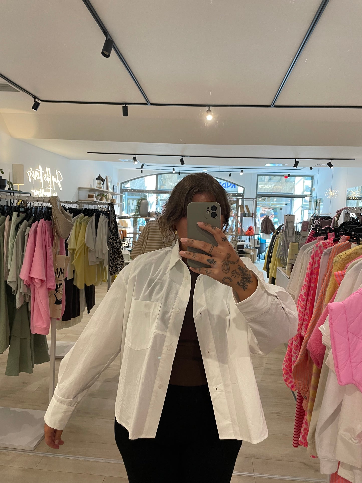 Bluse Panti weiß