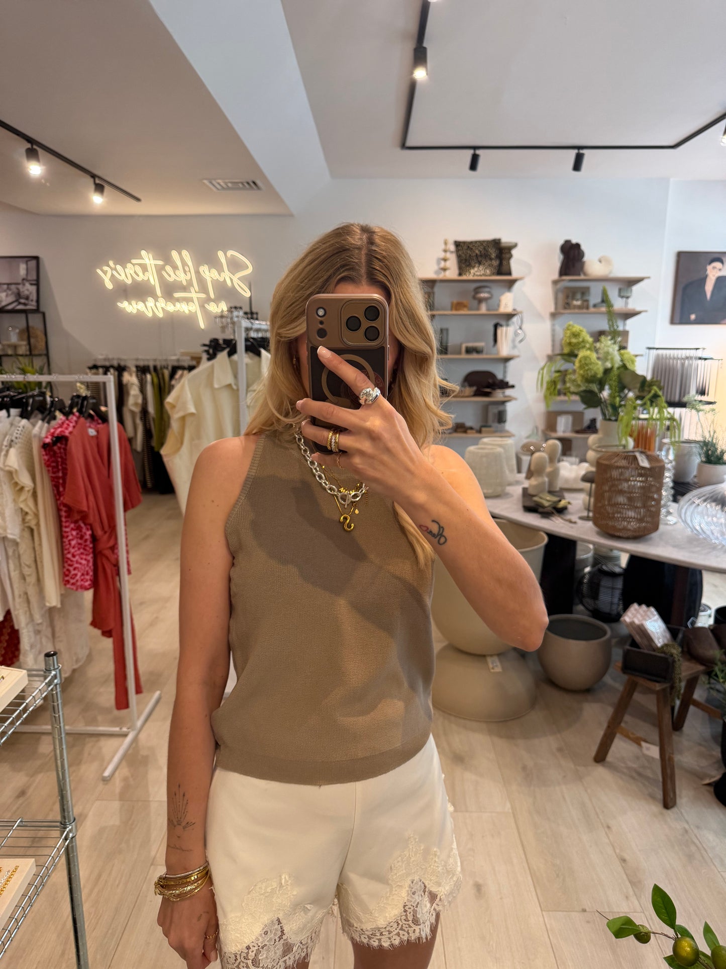 Top Nice taupe