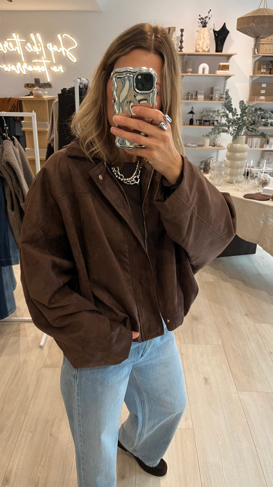Jacke Lumi braun